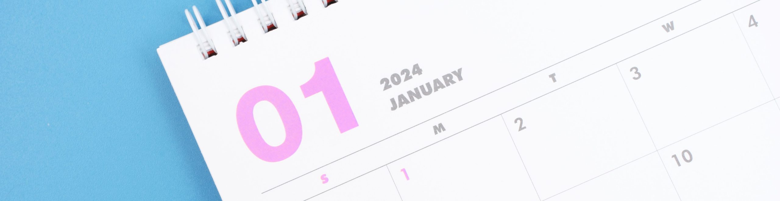 Calendar der January 2024
